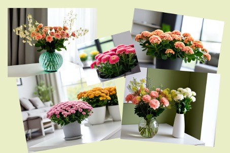 цветя в саксия